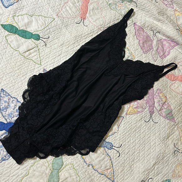 NWT Back Off Bodysuit In Noir - Picture 3 of 5